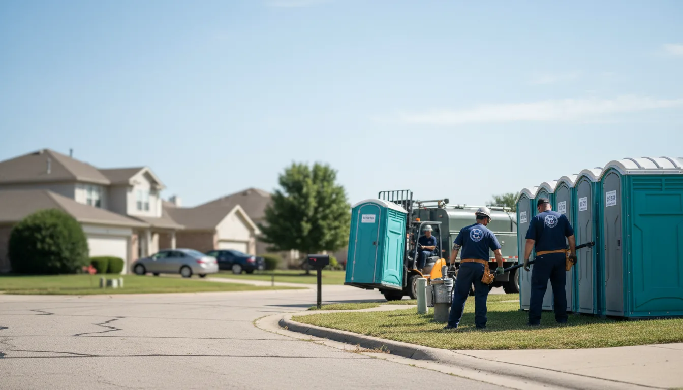 Porta Potty Rental in Midfield, TX near me